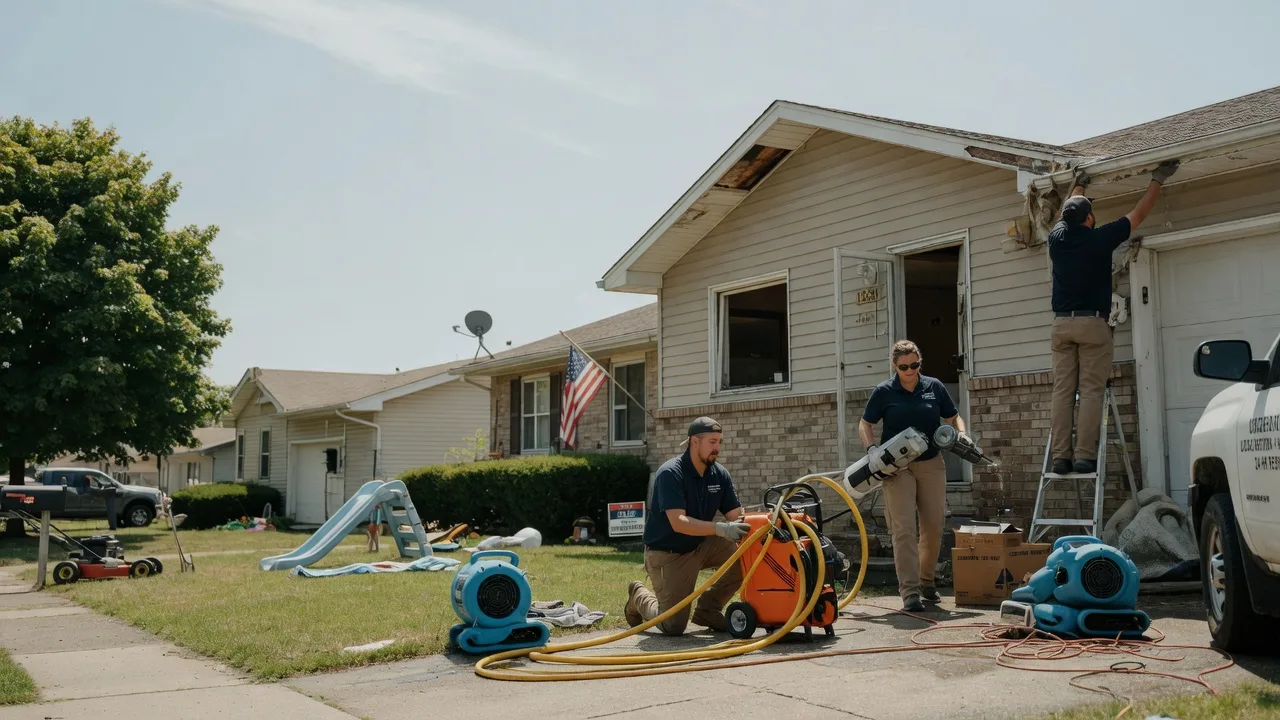Water Damage Restoration in Sipesville, PA near me